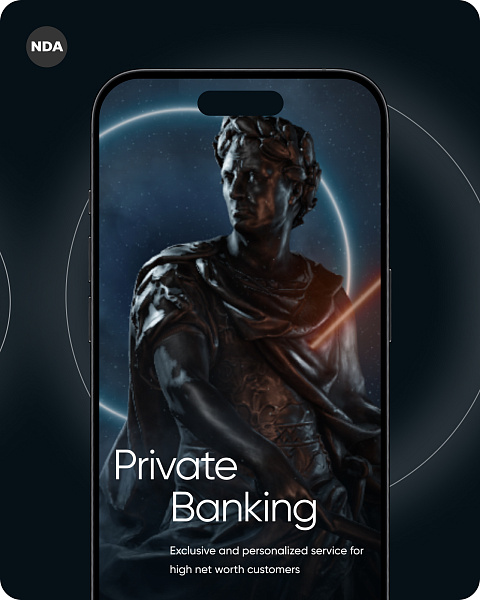 Premium website for Private Banking